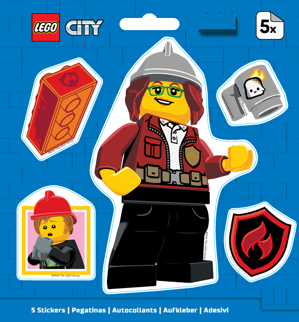 LEGO City Freya Stickers