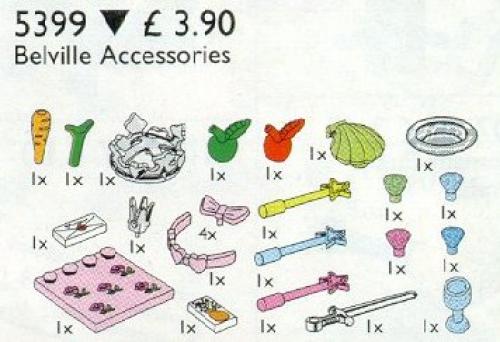 Main image of LEGO Belville Fairy Tale Accessories (5399-1)