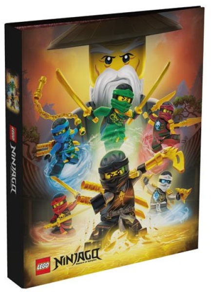 Main image of LEGO Ninjago 4 Ninjas Ring Binder (2-Rings) (5410574466518-1)