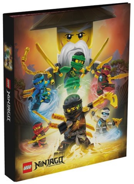 Main image of LEGO Ninjago 4 Ninjas Ring Binder (4-Rings) (5410574466556-1)