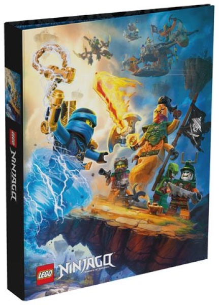 Main image of LEGO Ninjago Lightning Battle Ring Binder (4-Rings) (5410574466563-1)