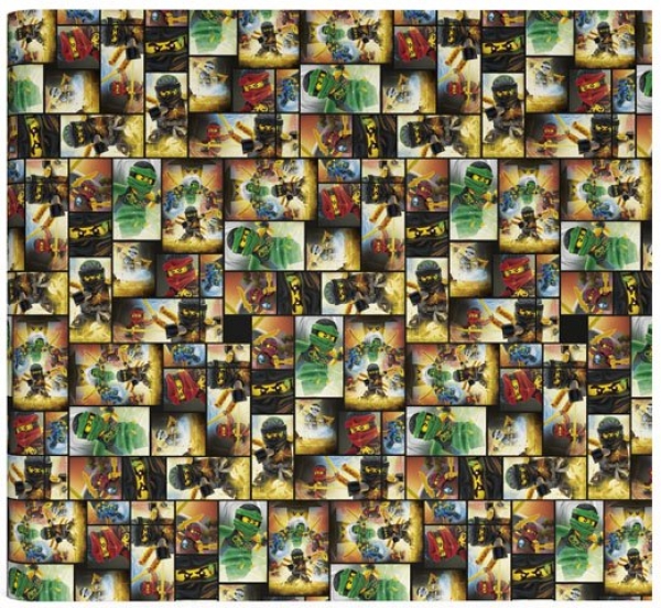 LEGO Ninjago Master Wu Wrapping Paper