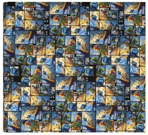 LEGO Ninjago Lightning Battle Wrapping Paper