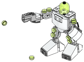 Main image of LEGO Z-Blob the Robot (552403-1)