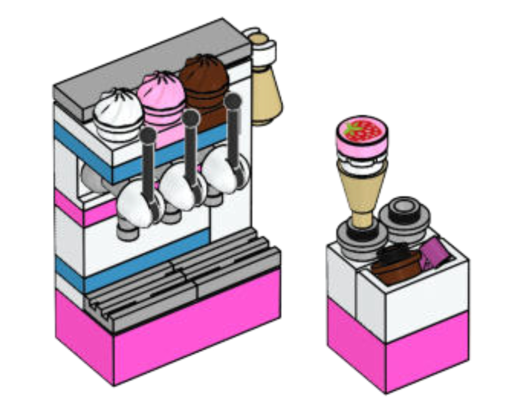 Main image of LEGO Olivia's Ice Cream Machine (561907-1)