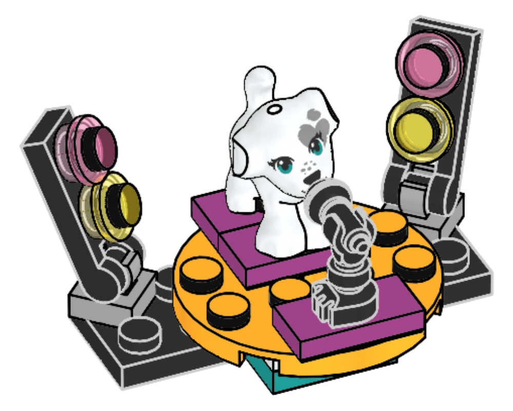 LEGO Performing Dog