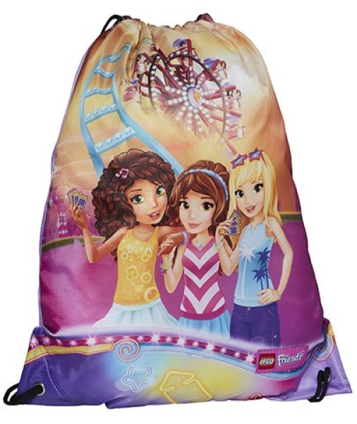 Main image of LEGO Friends Funpark Gym Bag (5711013044848-1)