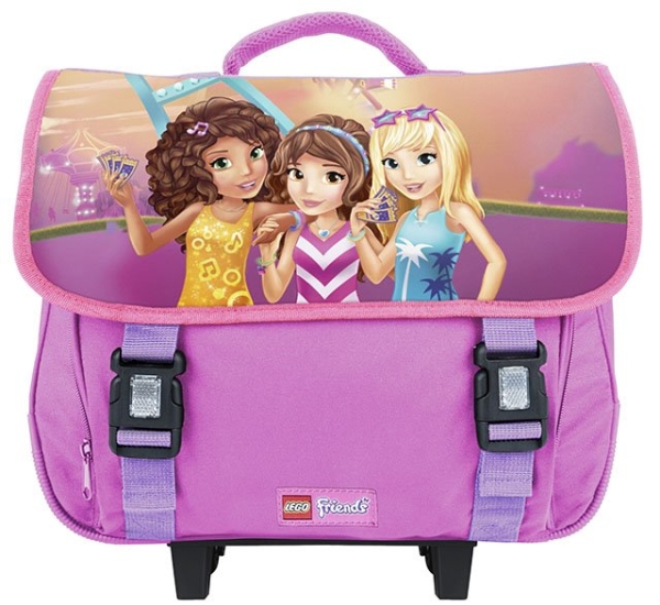 Main image of LEGO Friends Funpark School Bag Trolley (5711013047832-1)