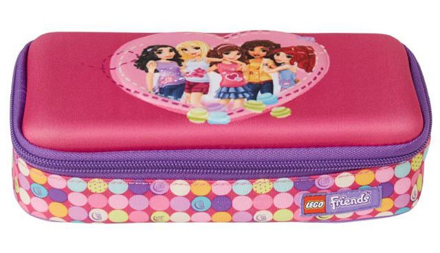 LEGO Friends Confetti Pencil Case with Pencils