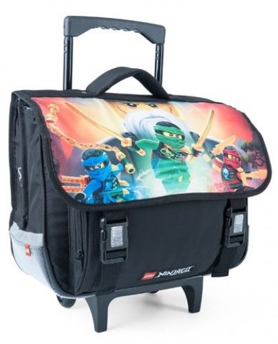 Main image of LEGO Ninjago Master Wu School Bag Trolley (5711013052522-1)