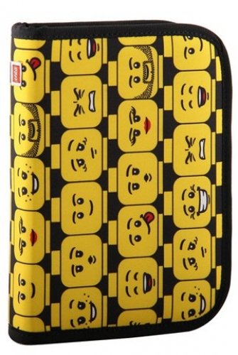 LEGO Minifigure Pencil Case with Pencils