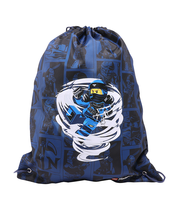 Main image of LEGO Ninjago Spinjitzu Jay Gym Bag (5711013074029-1)