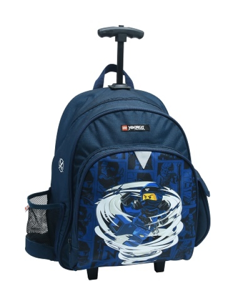 Main image of LEGO Ninjago Spinjitzu Jay Backpack Trolley (5711013074265-1)