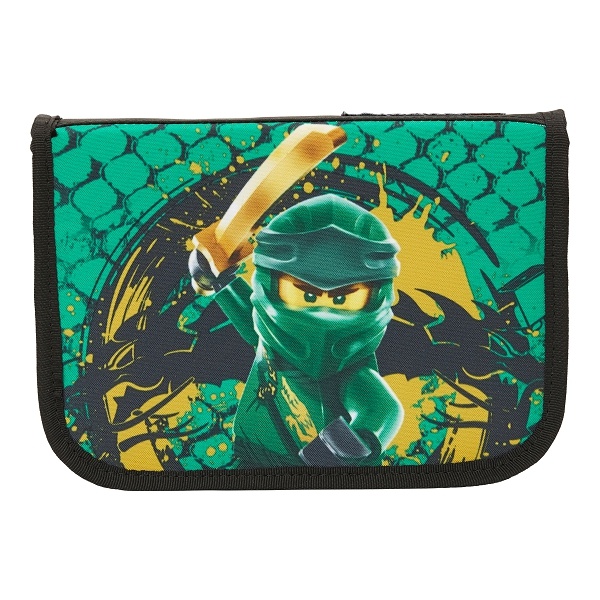 Main image of LEGO Ninjago Green Lloyd Pencil Case with Pencils (5711013084783-1)