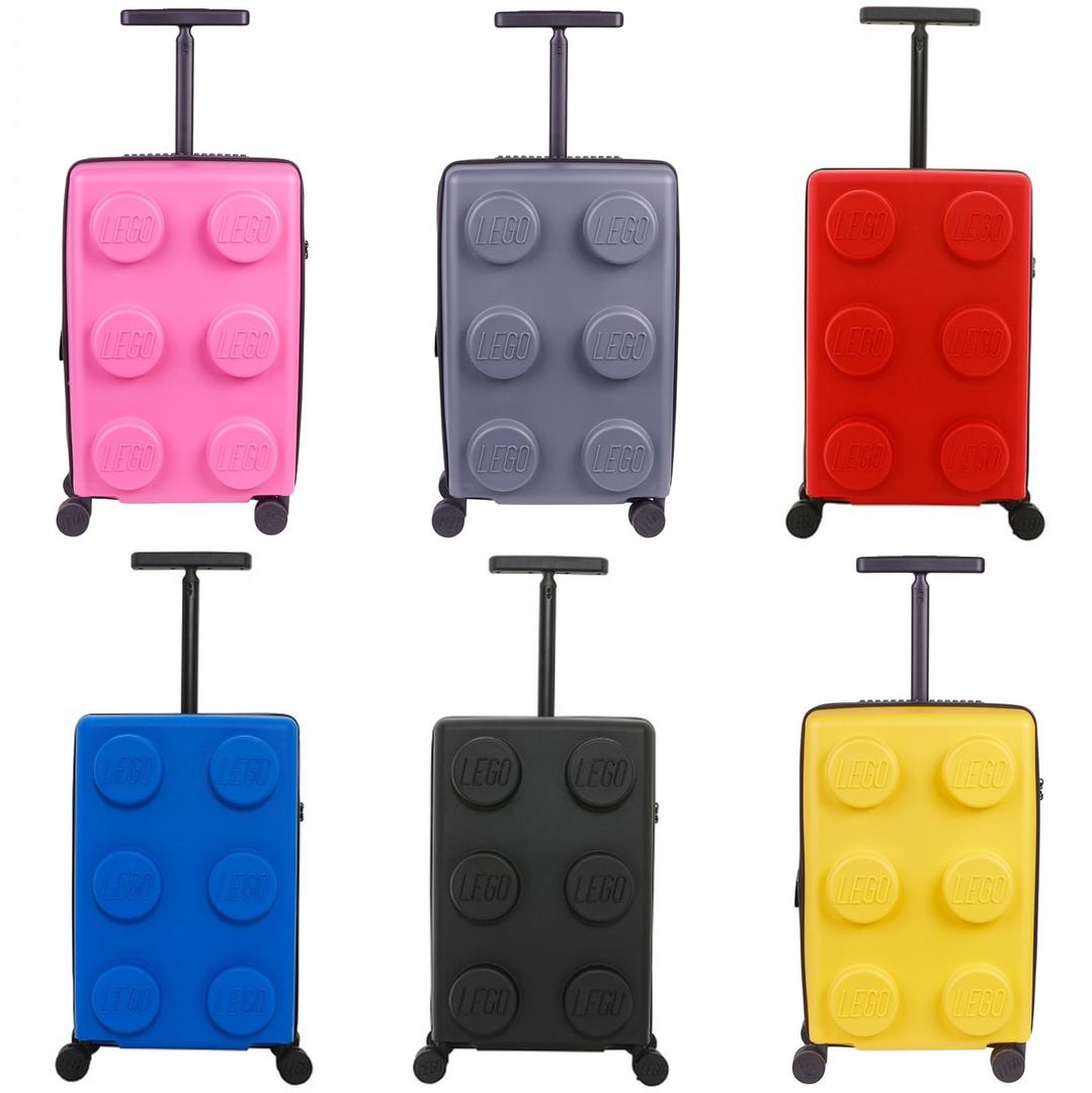 Main image of LEGO Brick Suitcase Trolley (All Colors) (5711013136031-1)