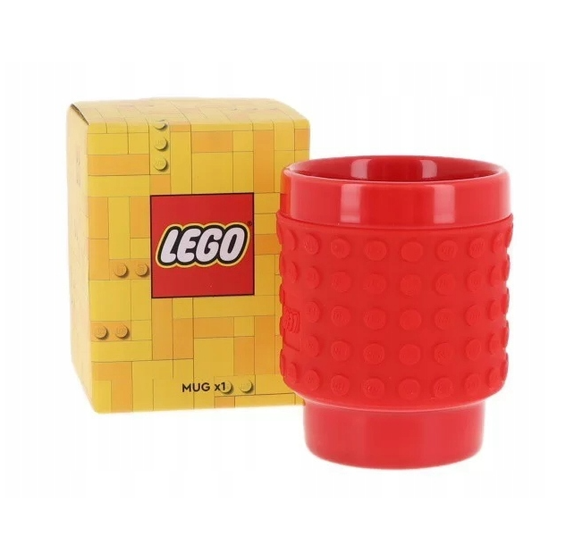 LEGO Red Ceramic Mug