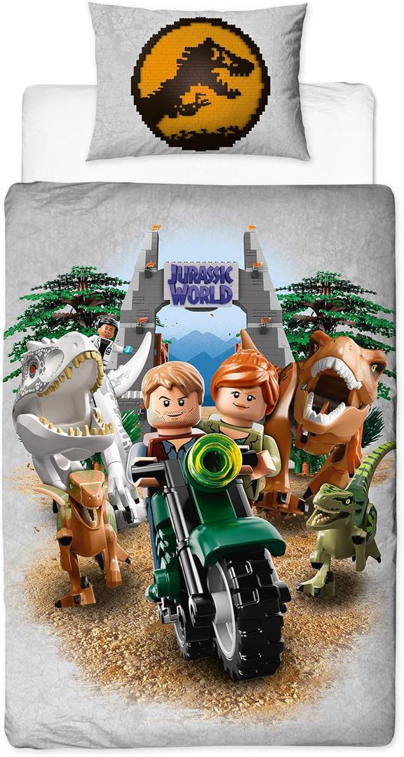 Main image of LEGO Jurassic World Duvet Set (5902729043274-1)