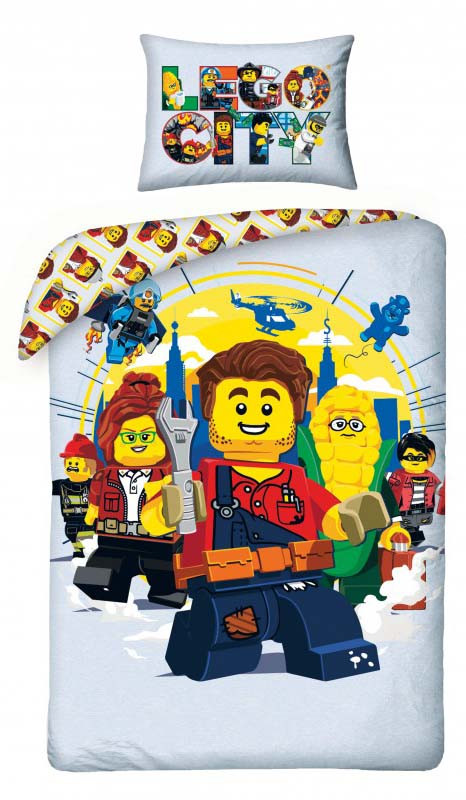 LEGO City Harl Hubbs Duvet Set