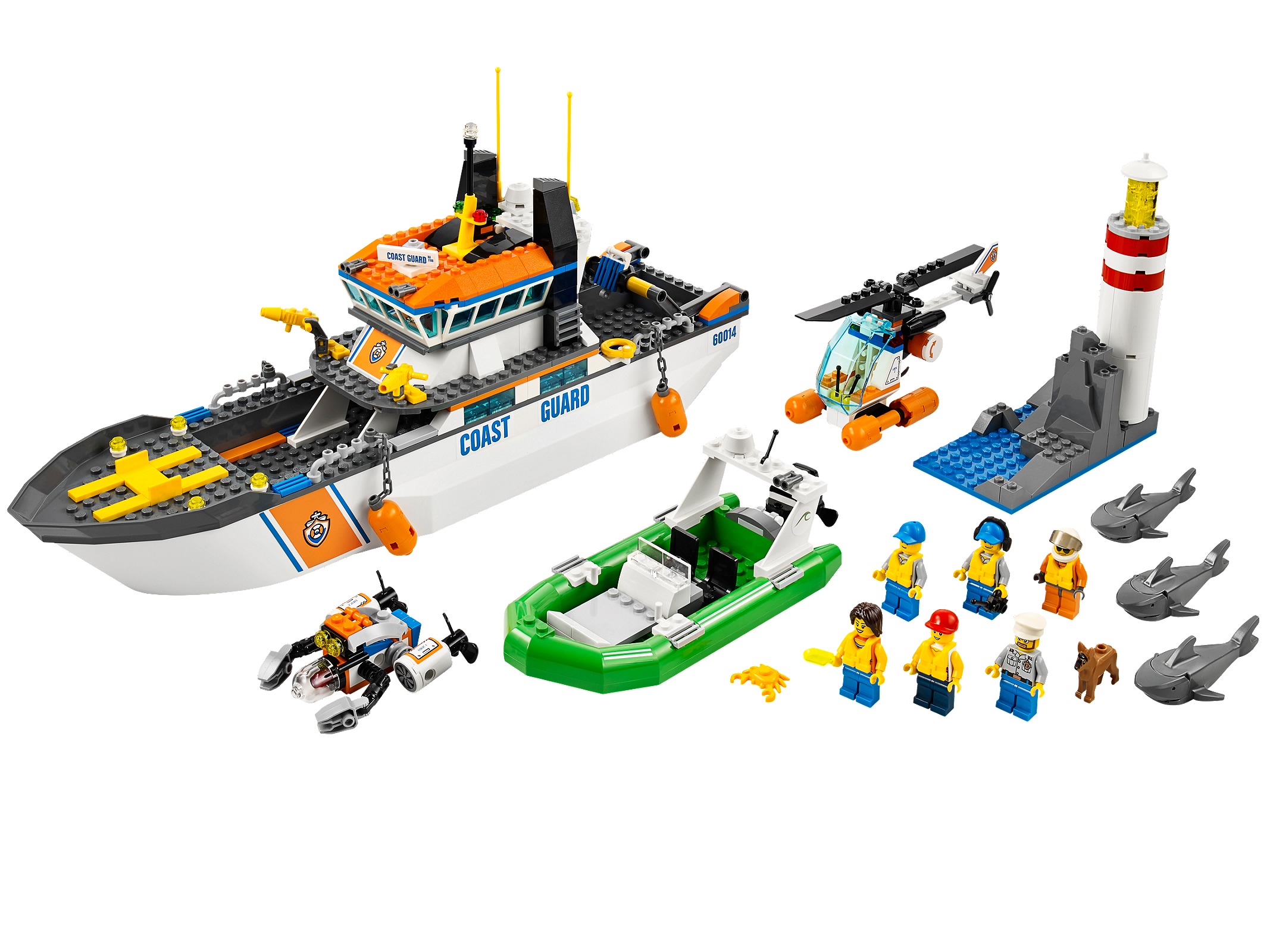 Main image of LEGO Coast Guard Patrol (60014-1)