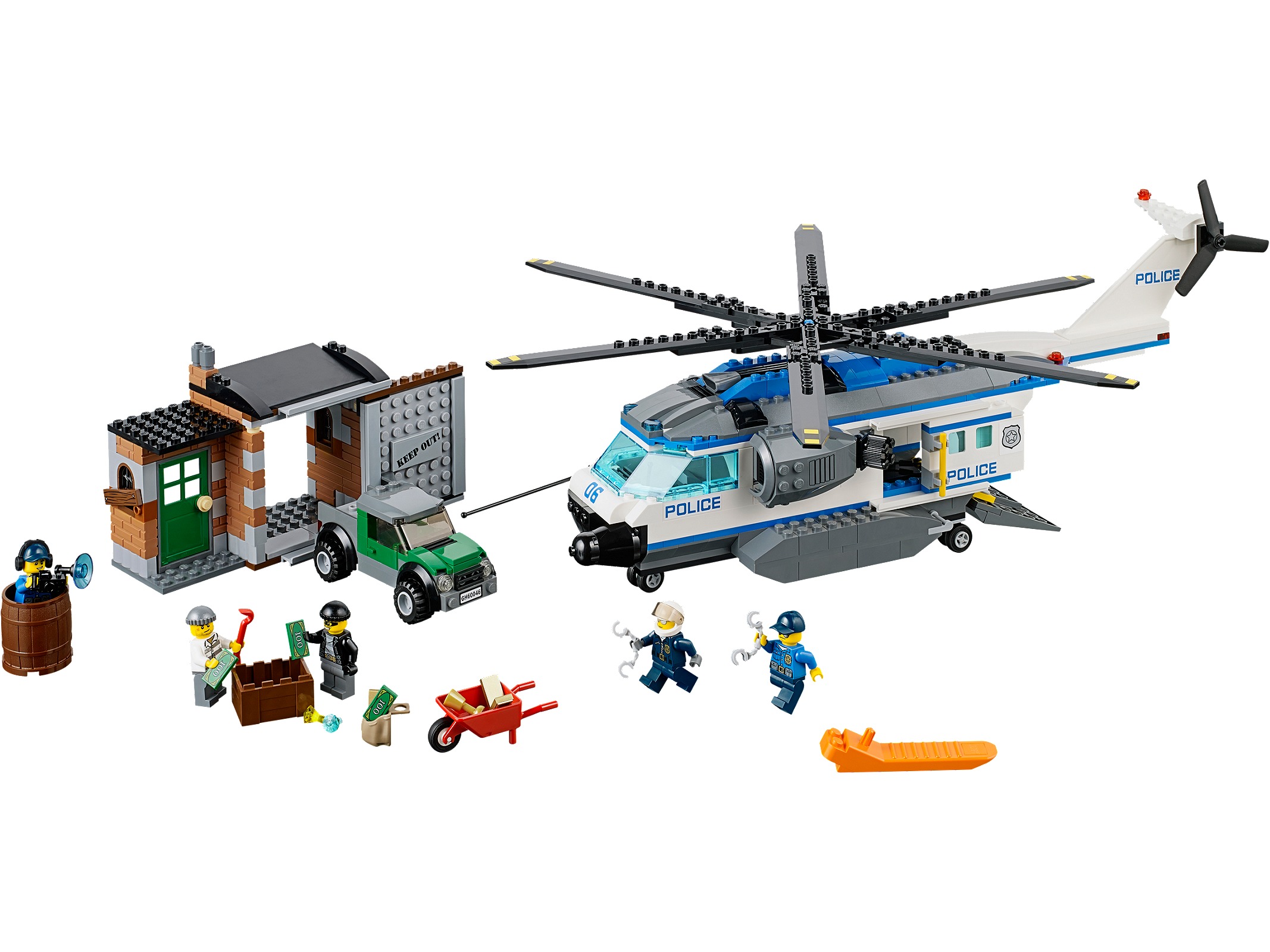 Main image of LEGO Helicopter Surveillance (60046-1)