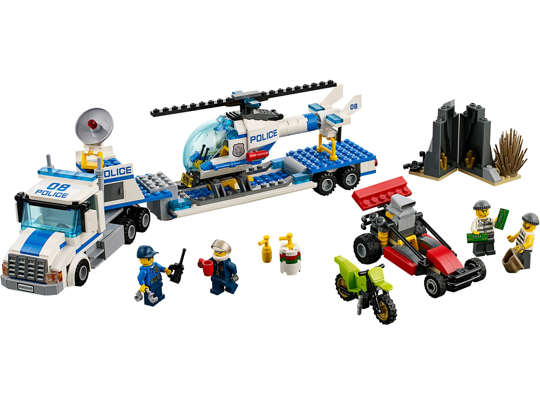 Main image of LEGO Helicopter Transporter (60049-1)