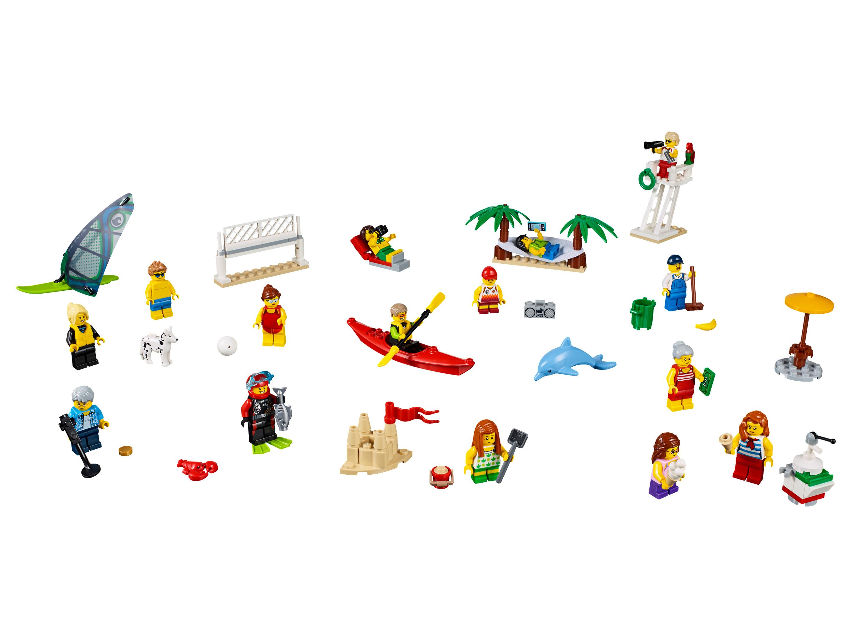 Main image of LEGO People Pack - Fun At The Beach (60153-1)