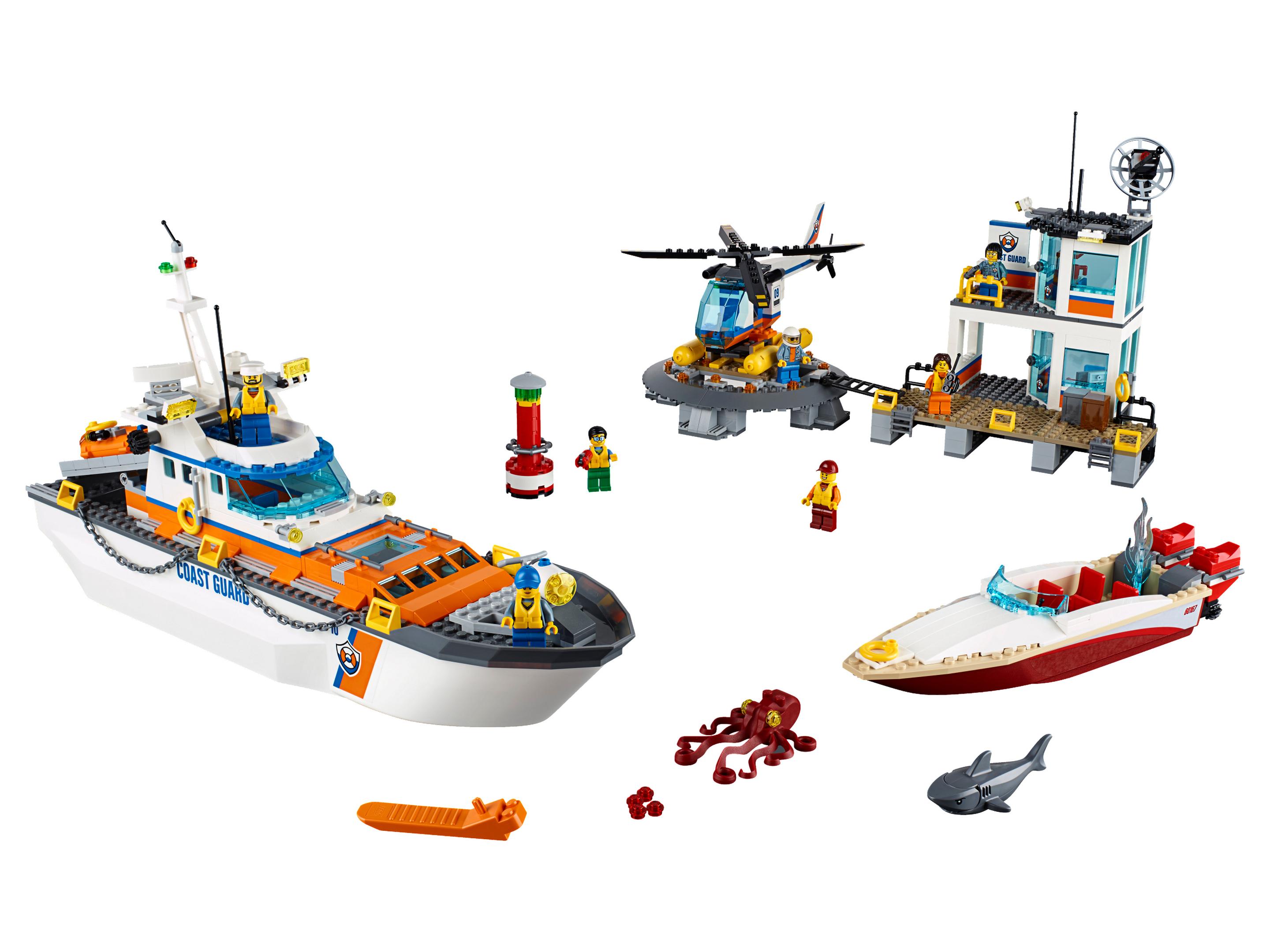 Main image of LEGO Coast Guard Head Quarters (60167-1)