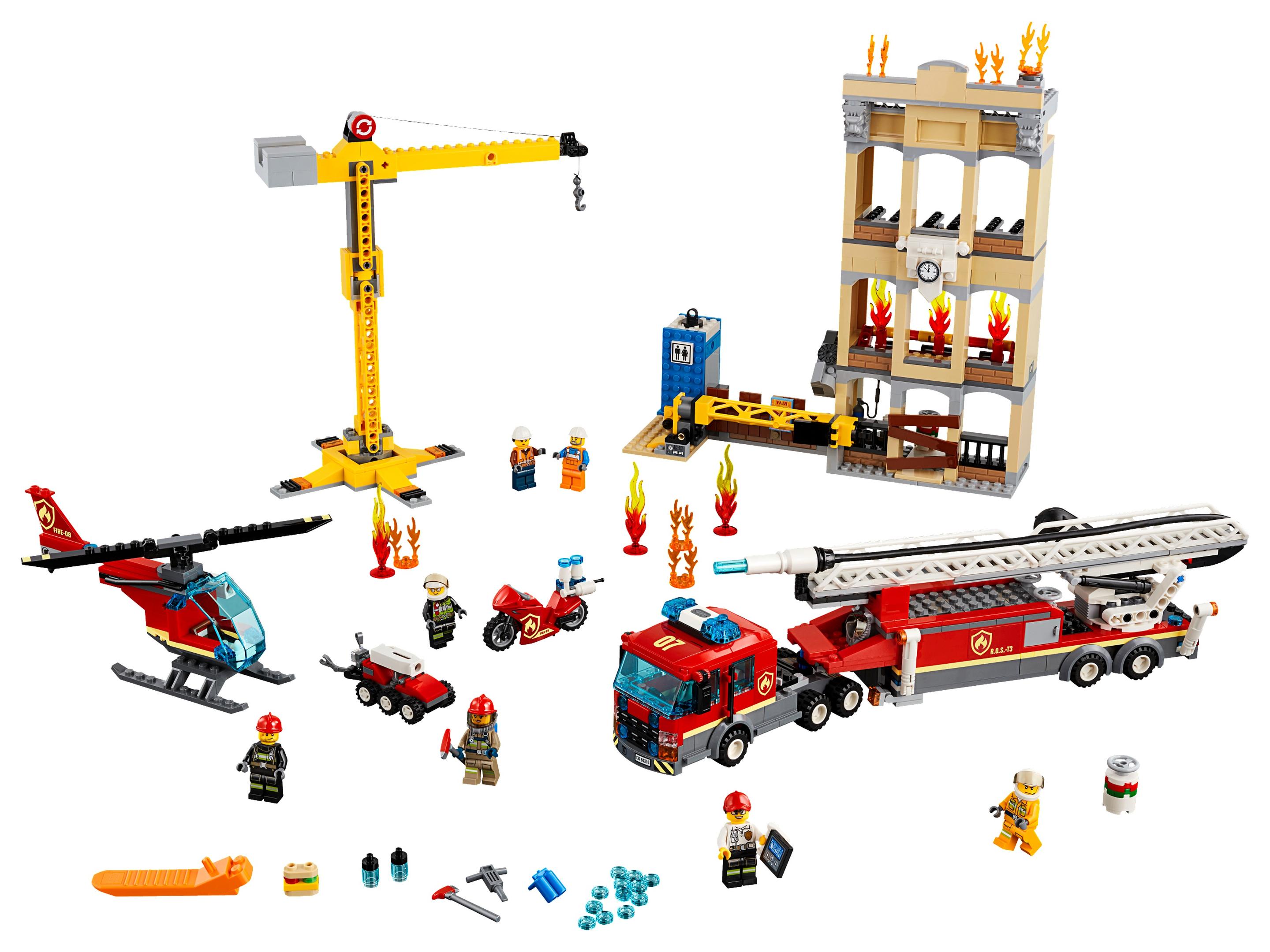 Main image of LEGO Downtown Fire Brigade (60216-1)