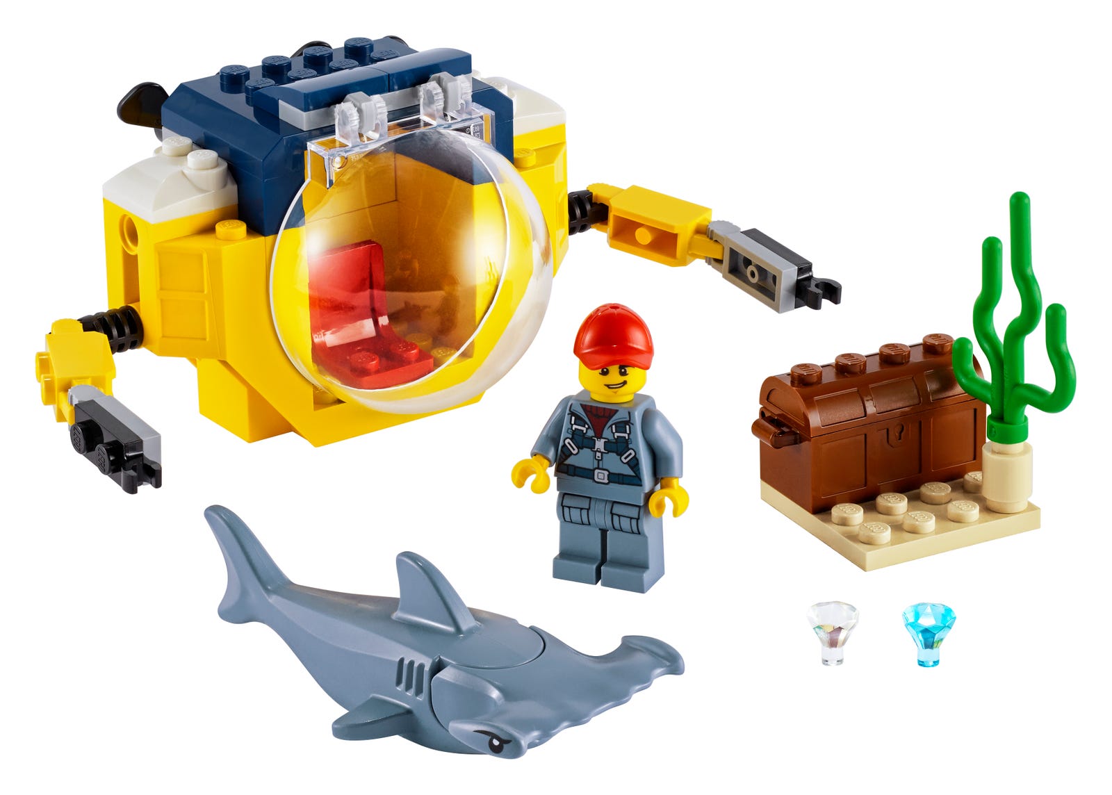 Main image of LEGO Ocean Mini Submarine (60263-1)