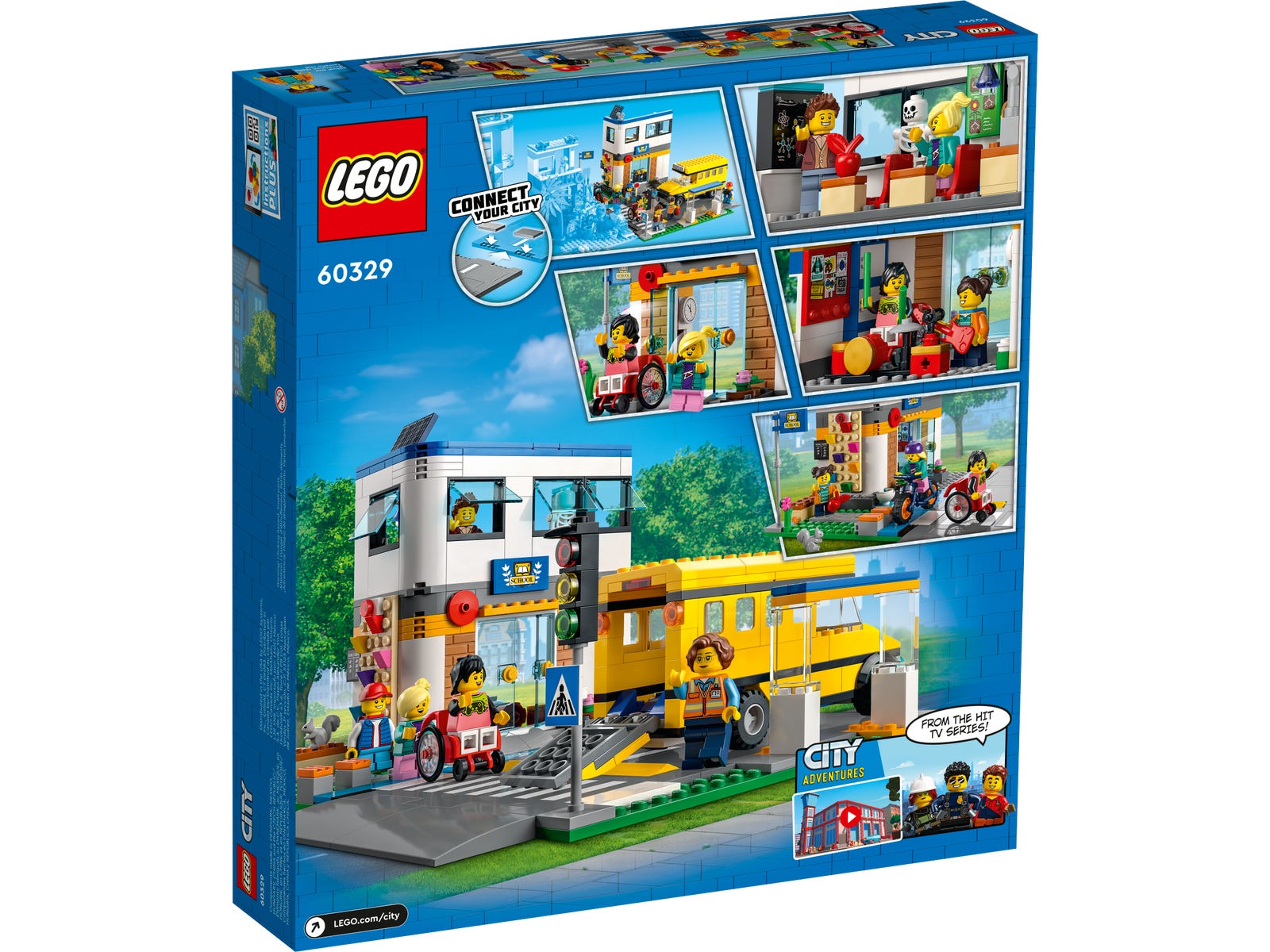 Kur です。 Review: 60329-1 - School Day | Rebrickable - Build with LEGO