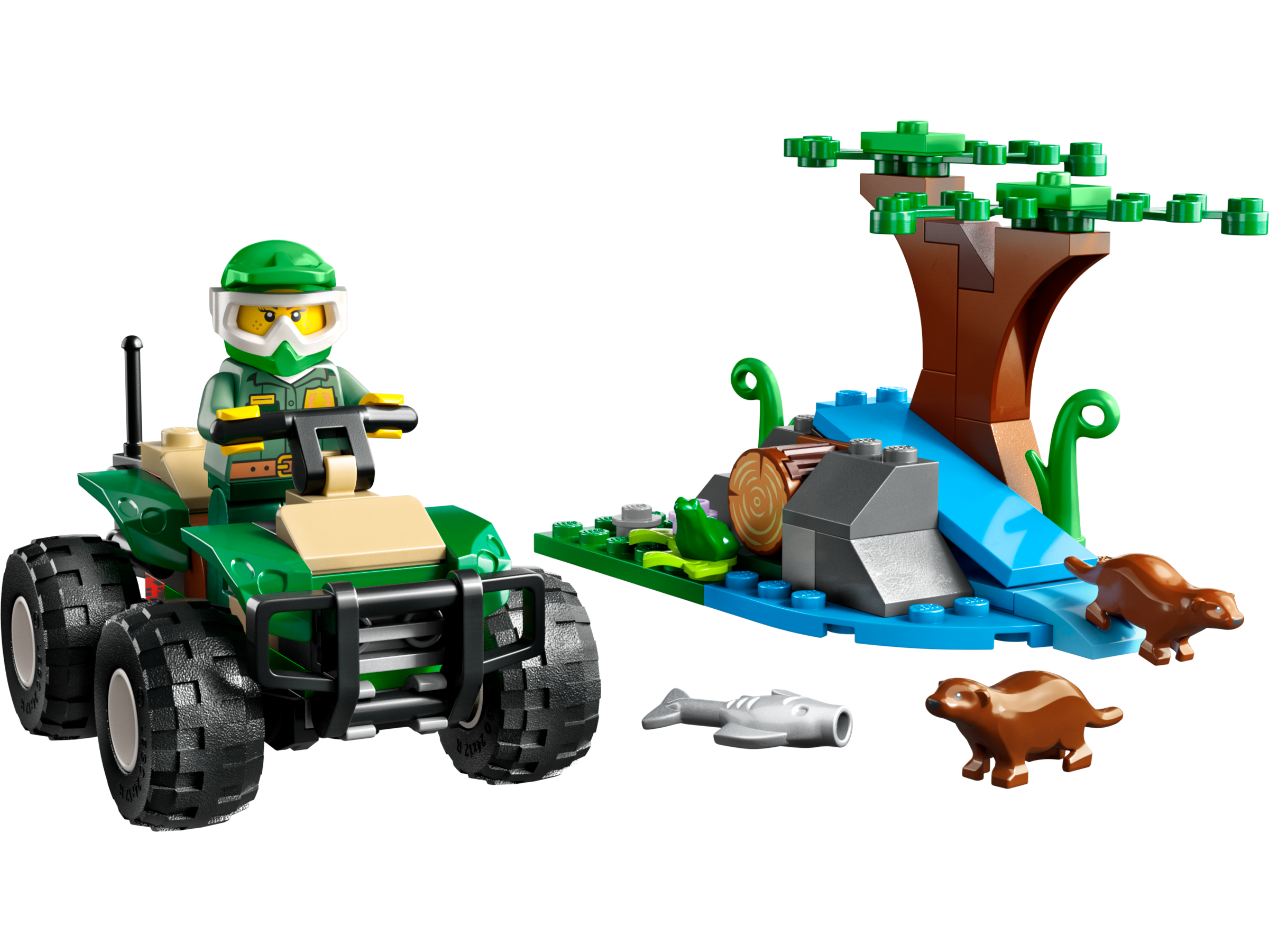 Main image of LEGO ATV and Otter Habitat (60394-1)