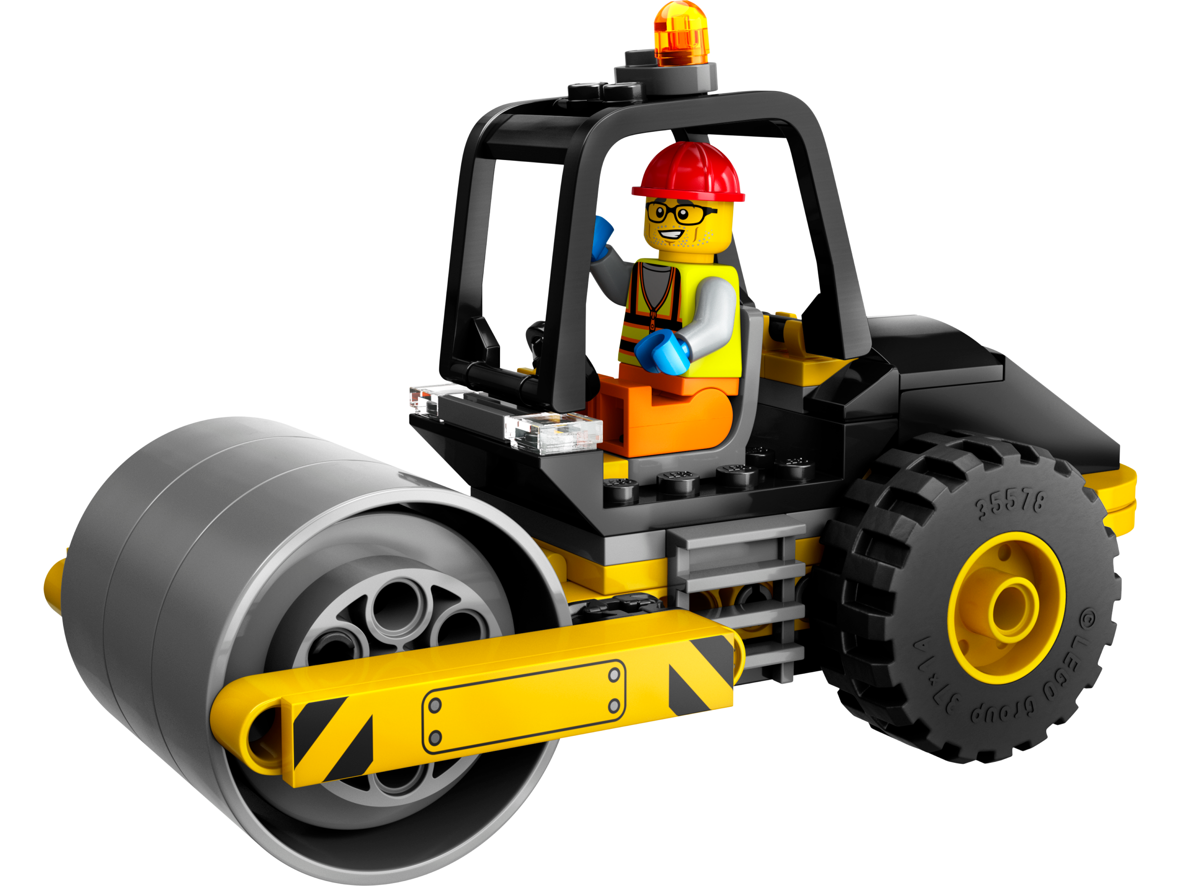 Main image of LEGO Construction Steamroller (60401-1)