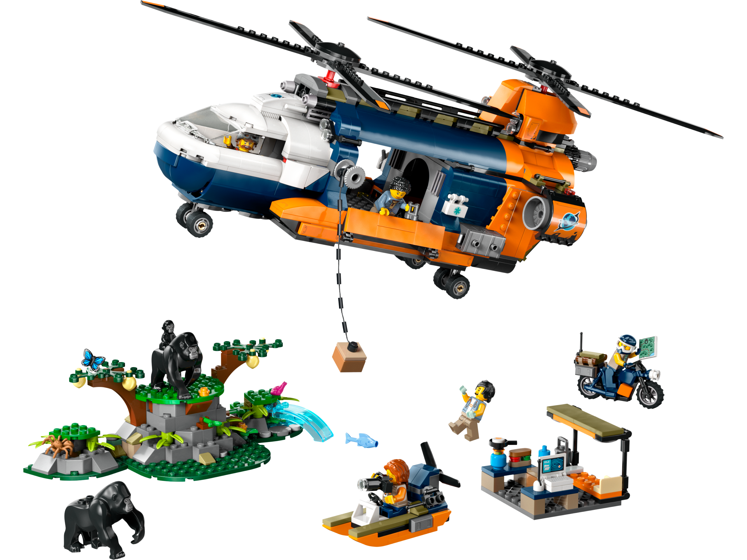 Main image of LEGO Jungle Explorer Helicopter (60437-1)