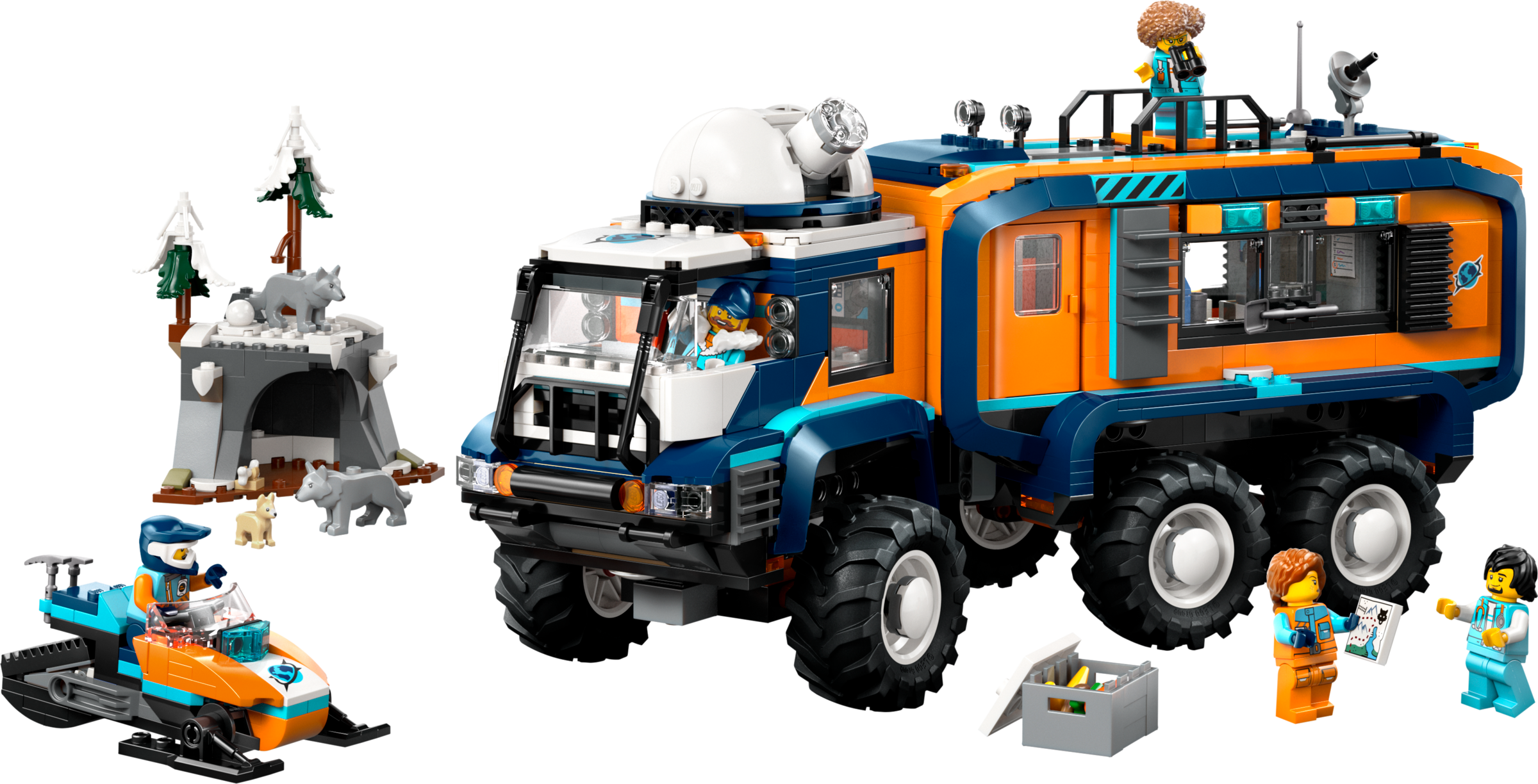LEGO Arctic Explorer Science Lab Truck