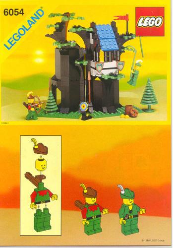 Main image of LEGO Forestmen's Hideout (6054-1)