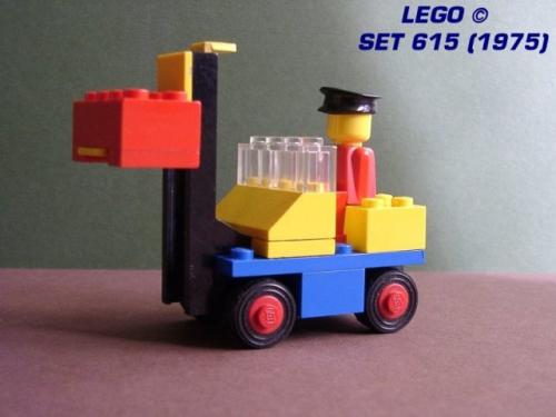 Main image of LEGO Fork Lift with Driver (615-2)