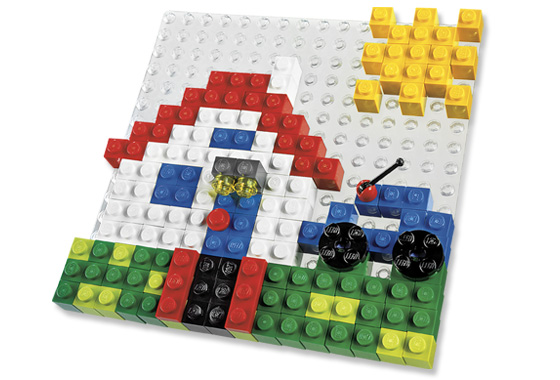 A World of LEGO Mosaic 4 in 1