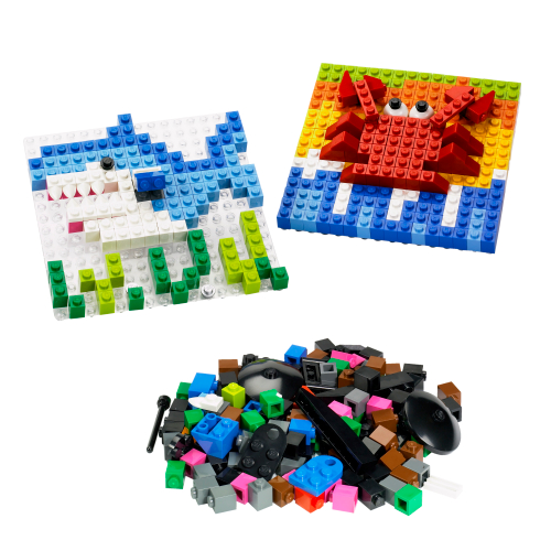 A World of LEGO Mosaic 9 in 1