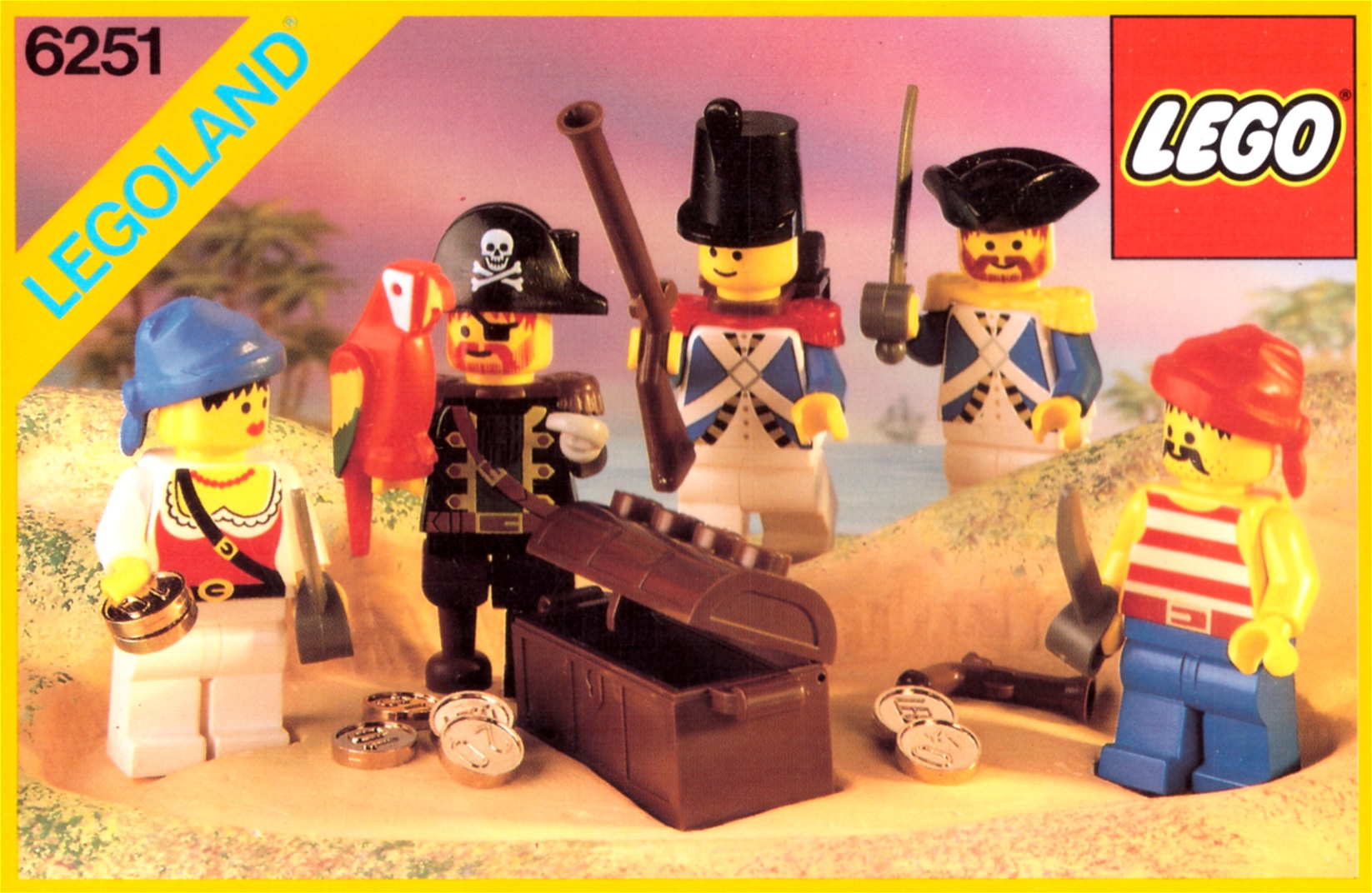 Main image of LEGO Pirate Mini Figures (6251-1)