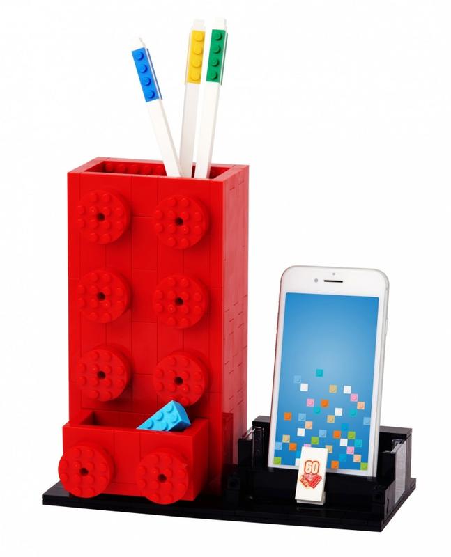 LEGO 60th Anniversary Red Pencil Pot