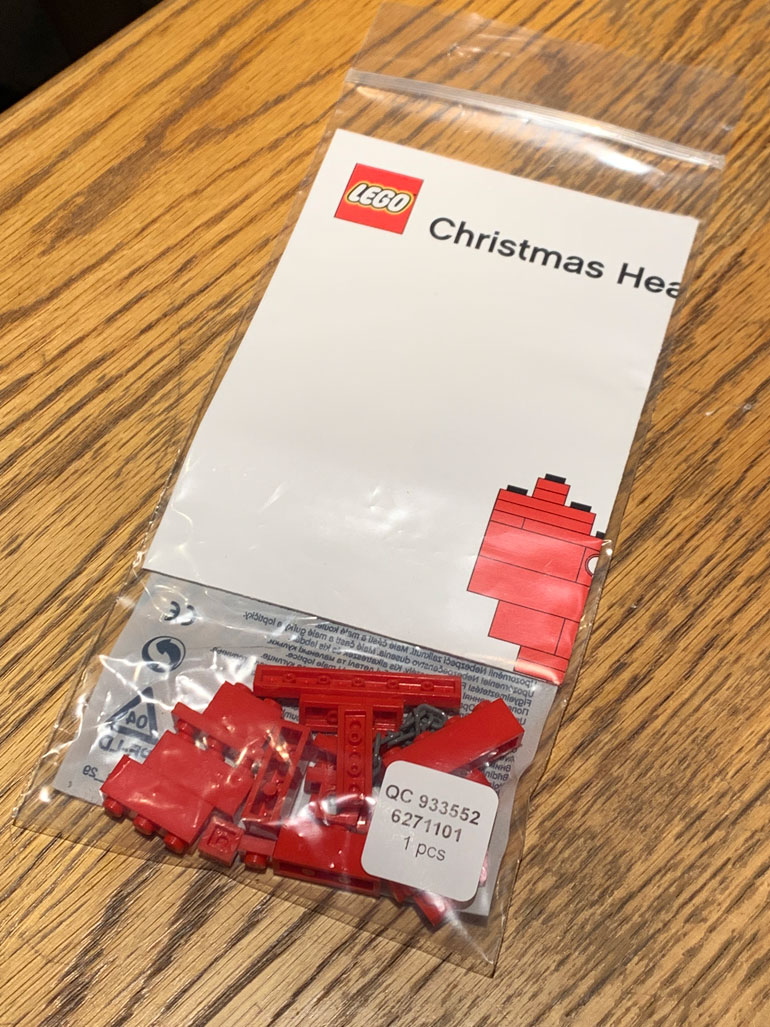 LEGO Christmas Heart