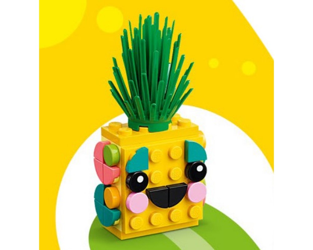 LEGO Pineapple Pencil Pot