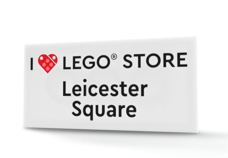 LEGO I [Heart] LEGO Store Leicester Square Tile