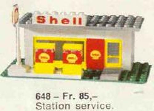 Main image of LEGO Shell Service Station (648-1)