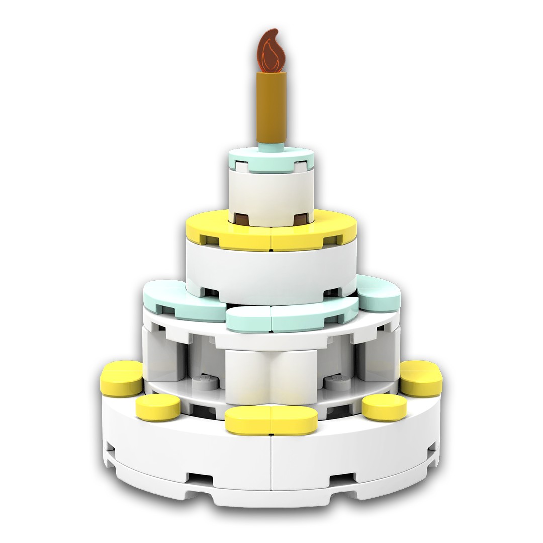 LEGO Birthday Cake