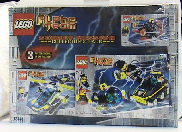 Main image of LEGO Alpha Team Secret Mission Collector's Pack (65118-1)