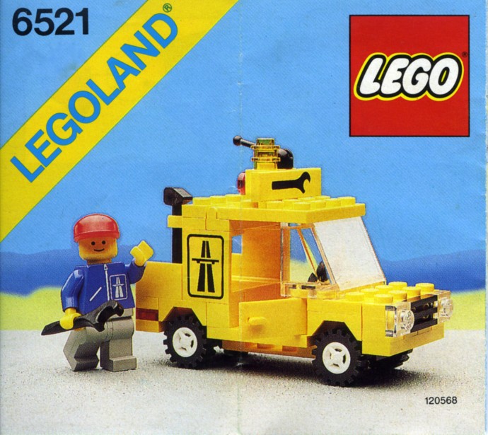 Main image of LEGO Emergency Repair Truck (6521-1)