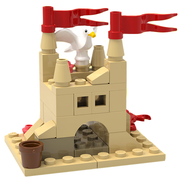 Main image of LEGO Sand Castle (6529730-1)