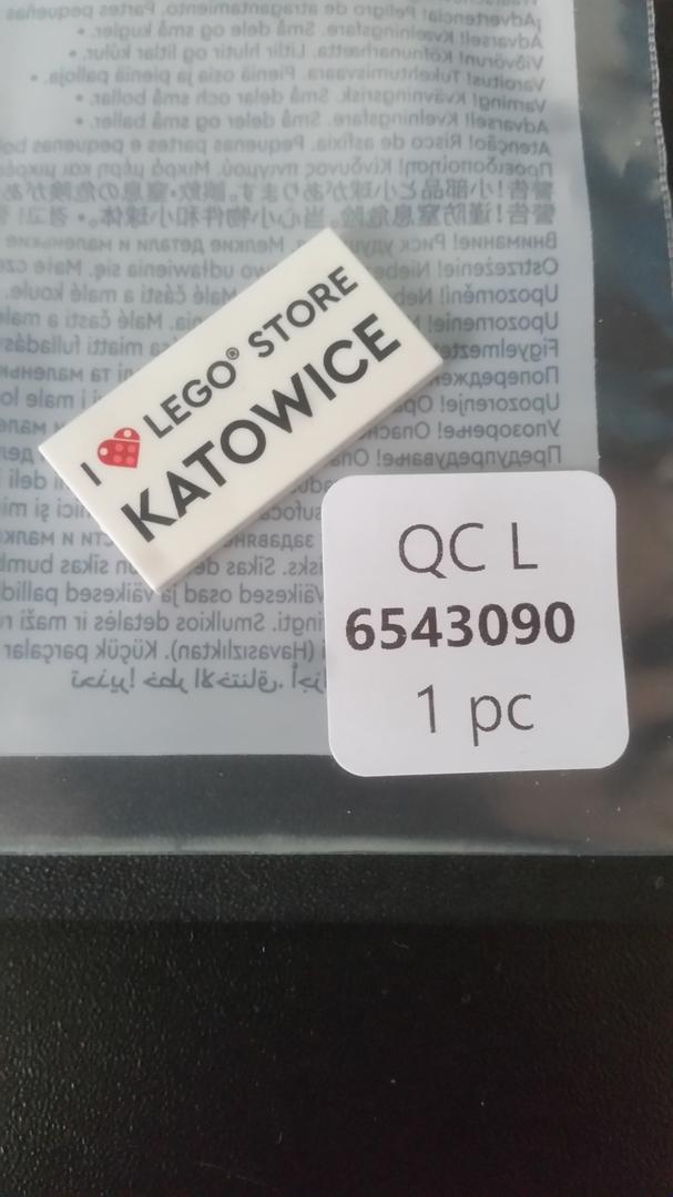 LEGO I [Heart] LEGO Store Katowice Tile