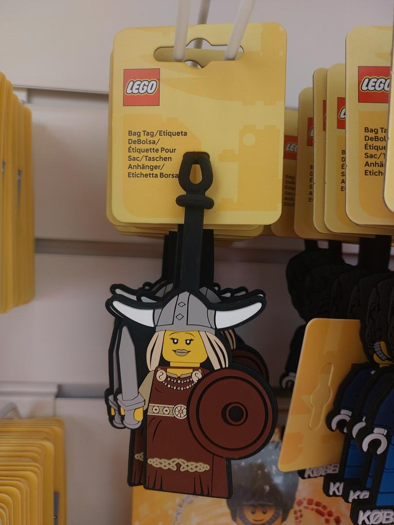 Viking Woman Bag Tag (6591198-1)